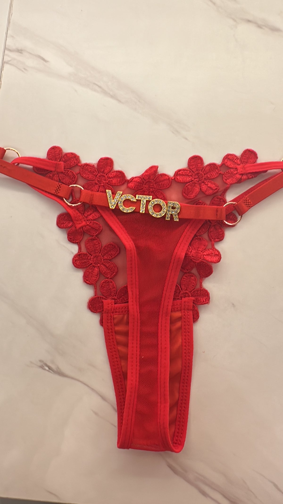 Personalized panty with name