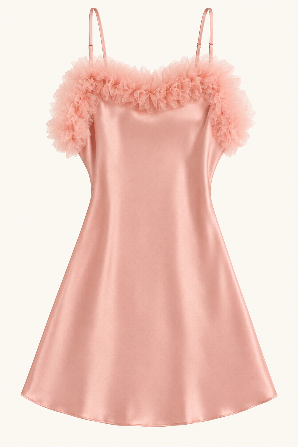 Rose  Satin Dress