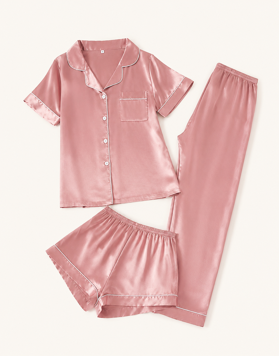 Aurora satin pijama